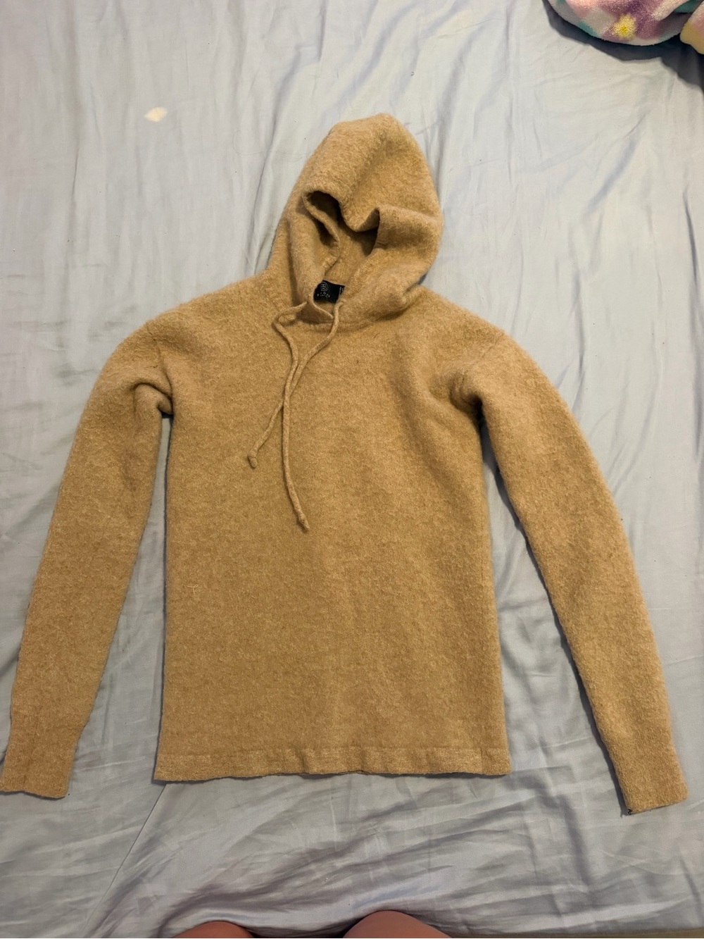 Beyond Yoga Men's Camel Crewneck Hoodie Sweater